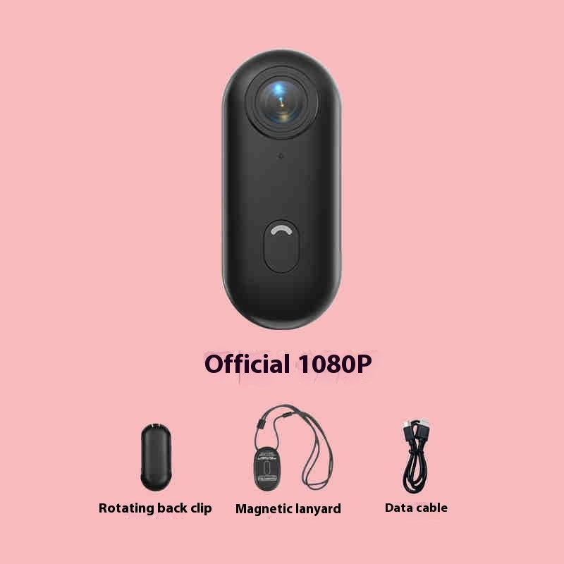 Mini 4K Cycling Action Camera – Magnetic Body Mount & Waterproof Case