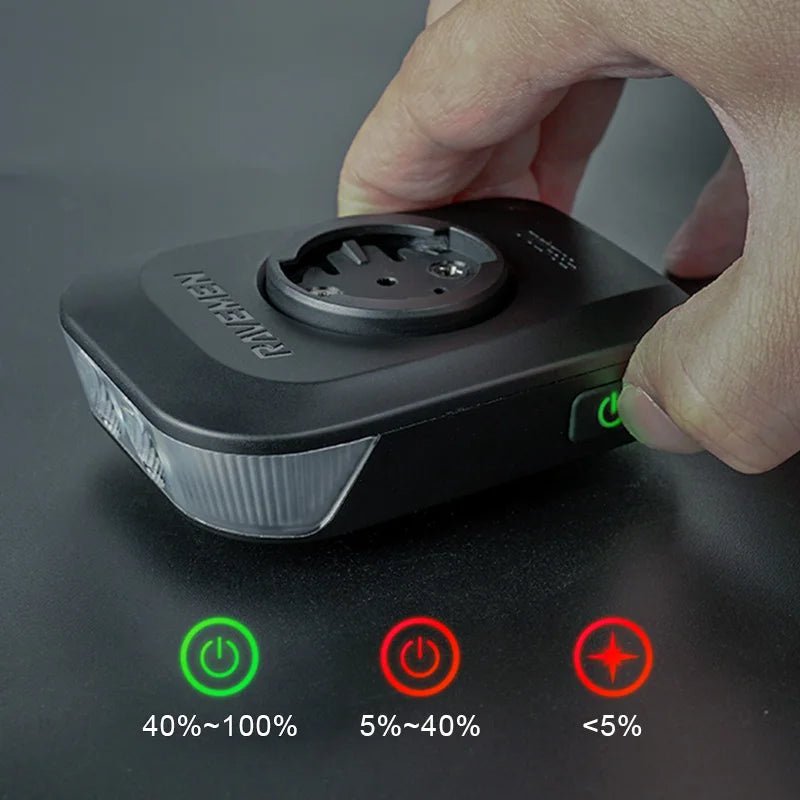 RAVEMEN FR500 Bike Light PowerBank - CougarBikes