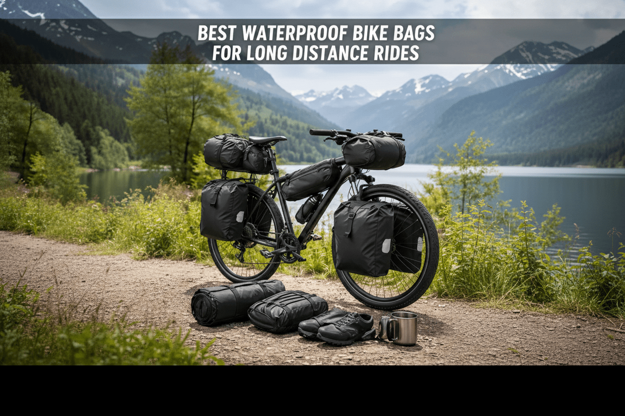 Best Waterproof Bike Bags for Long Distance Rides - CougarBikes