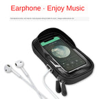 Touchscreen Bike Phone Bag with Extra Storage