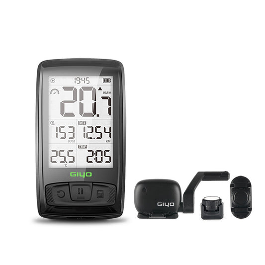 Wireless Bike Computer – 2.5” HD Bicycle Speedometer