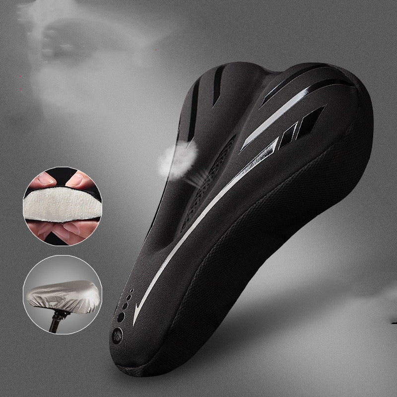 Soft Silicone Bike Seat Cover for Extra Riding Comfort