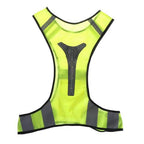 LED Reflective Safety Vest for Cyclists