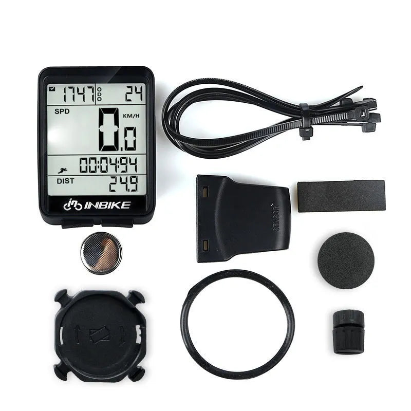 INBIKE Wireless Rainproof MTB Bike Computer LED Screen