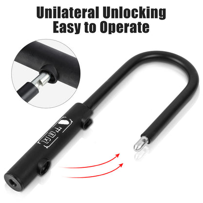 Heavy-Duty U-Lock for Strong Bike Security