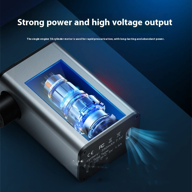 Mini Electric Bike Pump for Quick Inflation