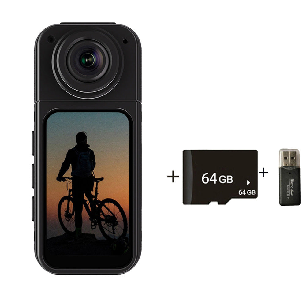 Riding S70 Thumb Camera 2K Picture Quality Rotating DV