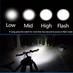 USB Rechargeable Bike Headlight for Safer Riding