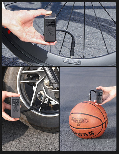 Electric Bike Pump – High Pressure Portable Inflator (160 PSI)