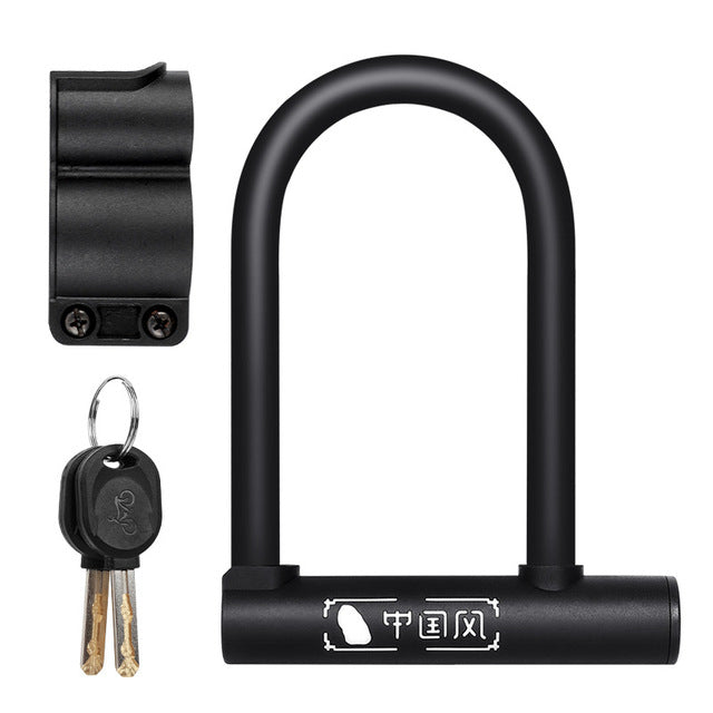 Heavy-Duty U-Lock for Strong Bike Security
