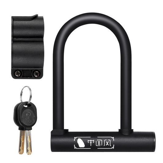 Heavy-Duty U-Lock for Strong Bike Security