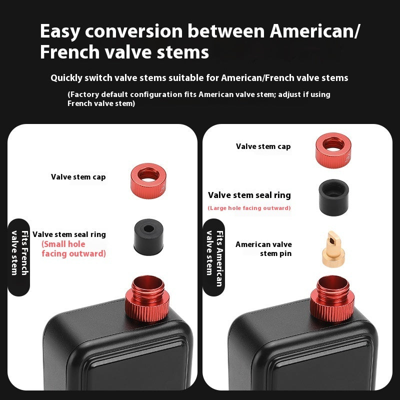 Electric Bike Pump – Portable USB-C Rechargeable Tire Inflator