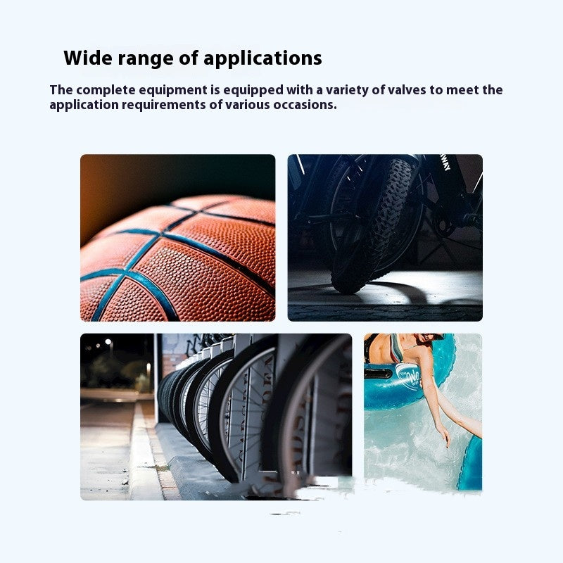 Mini Electric Bike Pump for Quick Inflation