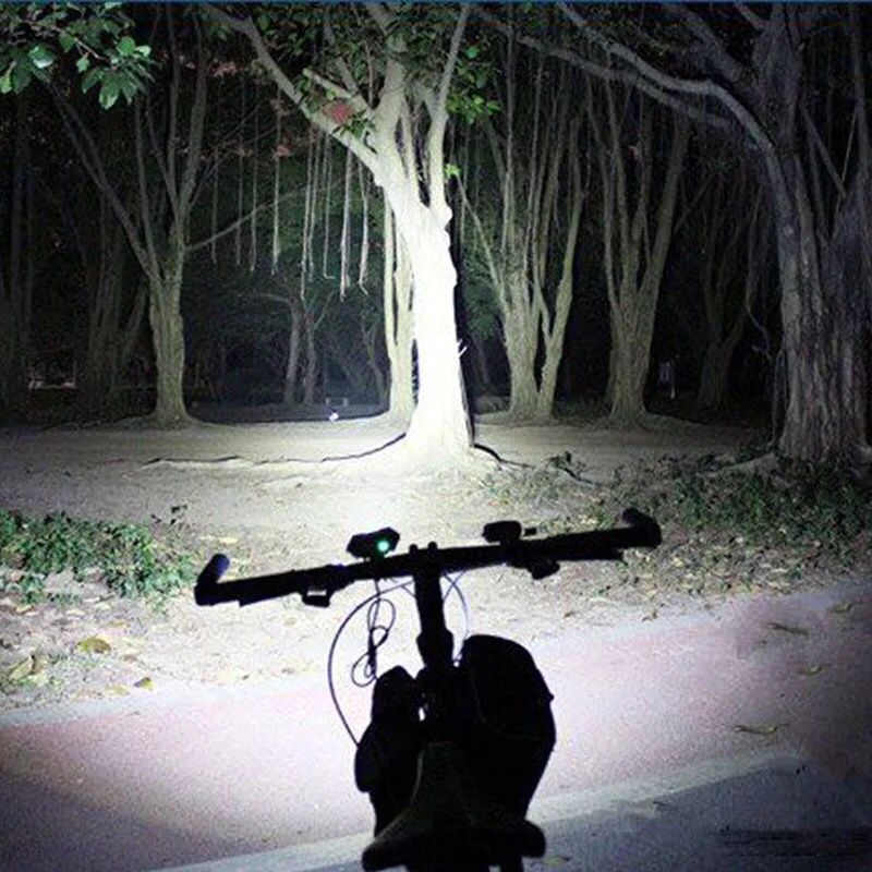 USB Rechargeable Bike Headlight for Safer Riding
