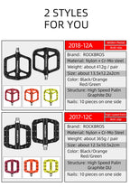 Ultralight Nylon MTB Pedals with Anti-Slip Grip