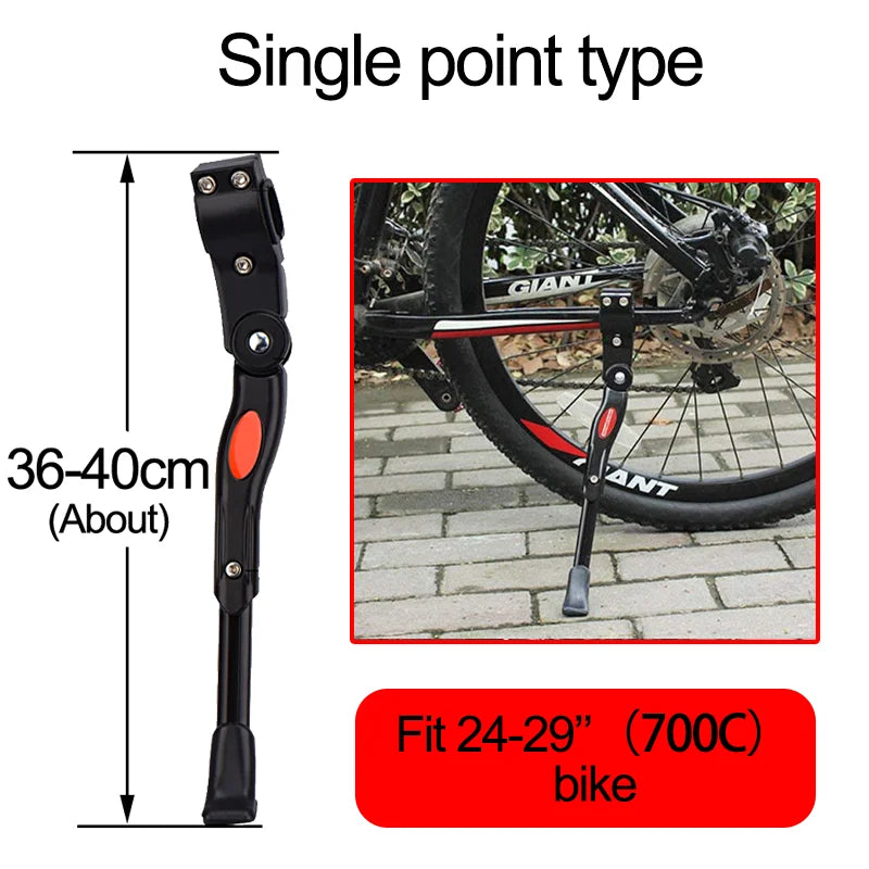 Adjustable Universal Bike Kickstand for Road and Mountain Bikes