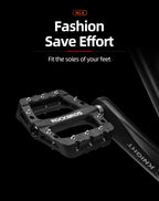 Ultralight Nylon MTB Pedals with Anti-Slip Grip