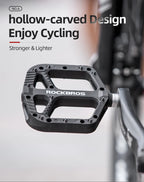 Ultralight Nylon MTB Pedals with Anti-Slip Grip