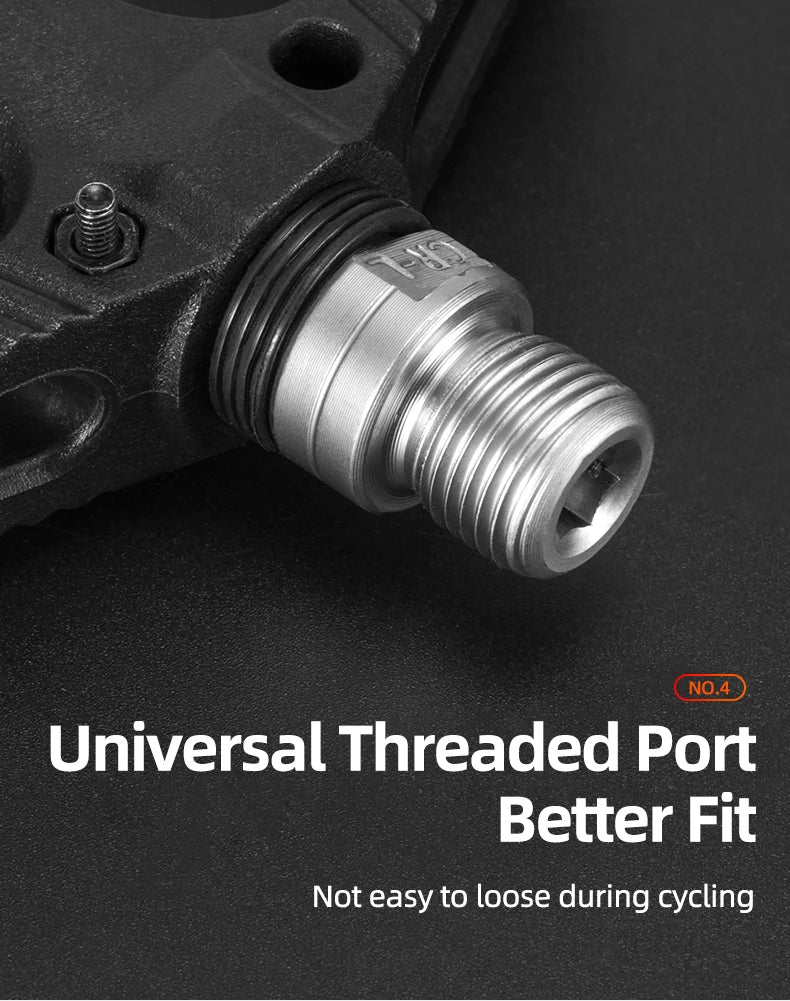 Ultralight Nylon MTB Pedals with Anti-Slip Grip