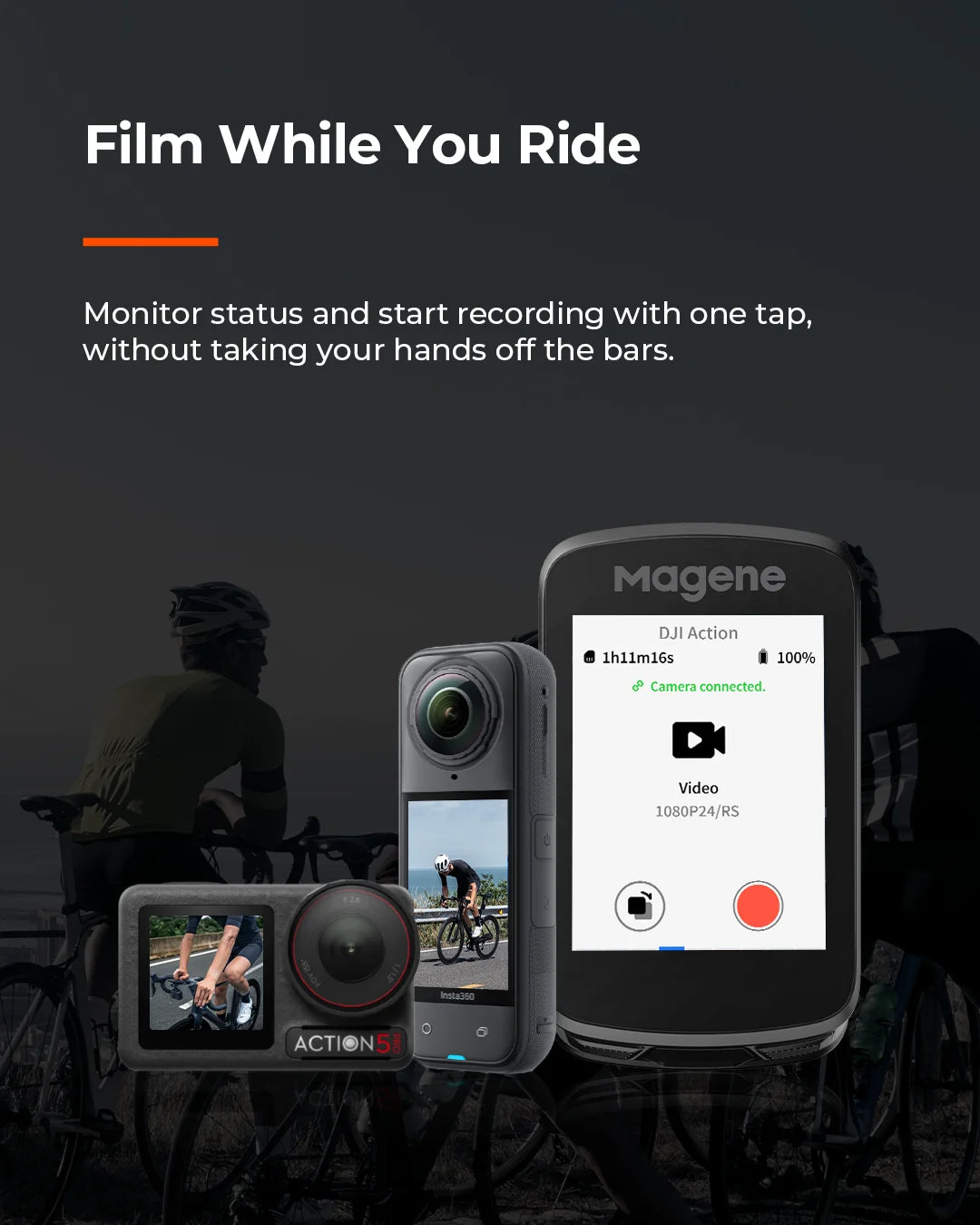 Magene C606V2 GPS Bike Computer with Smart Navigation