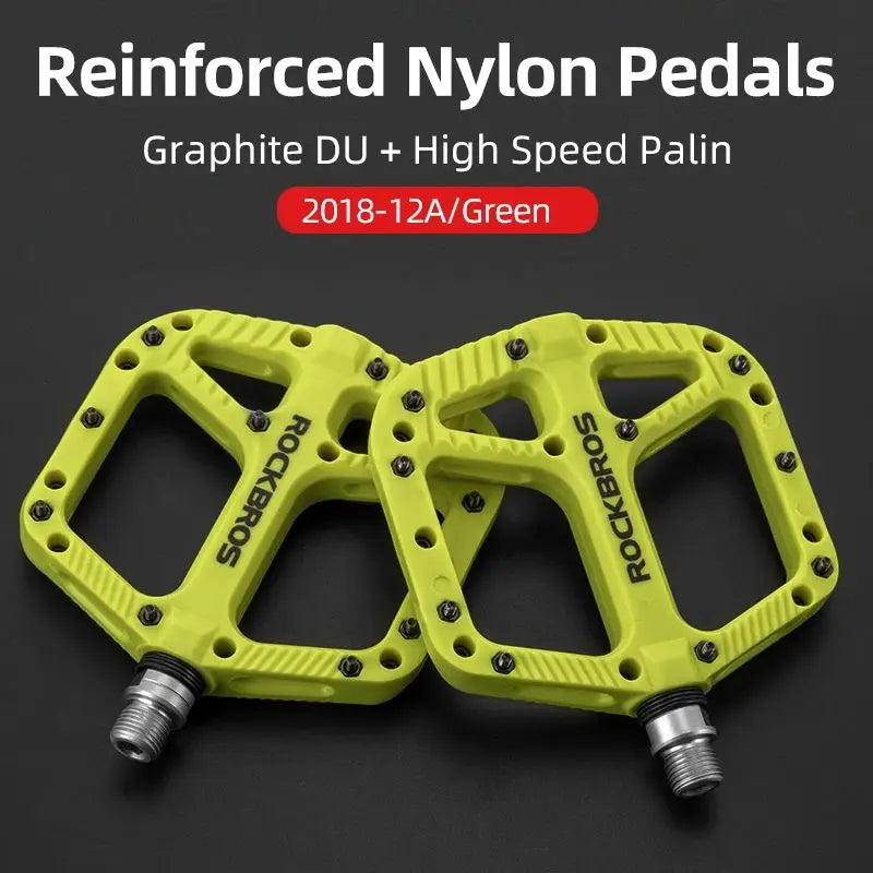 Ultralight Nylon MTB Pedals with Anti-Slip Grip