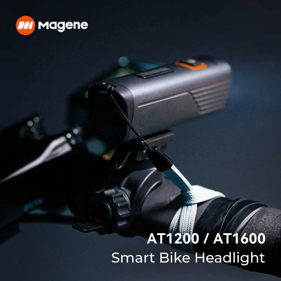 Magene AT1200/1600 Smart Bike Headlight with Anti-Glare Beam