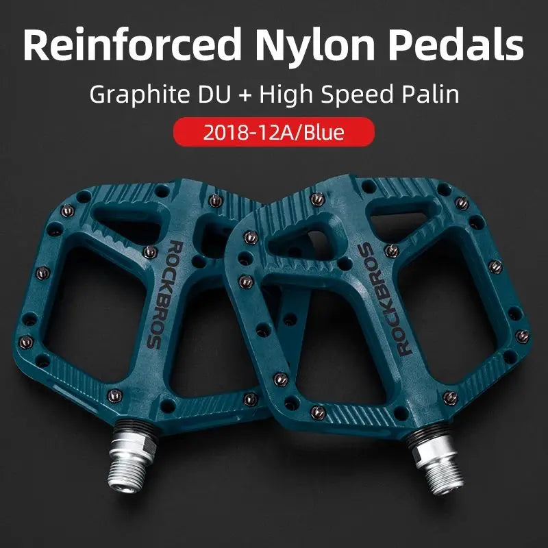 Ultralight Nylon MTB Pedals with Anti-Slip Grip