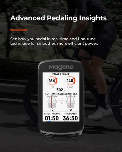 Magene C606V2 GPS Bike Computer with Smart Navigation