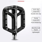 Ultralight Nylon MTB Pedals with Anti-Slip Grip