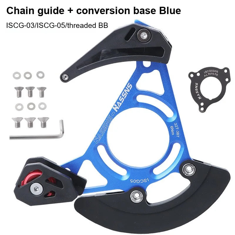 Lightweight MTB Chain Guide with Stable Anti-Drop Protection