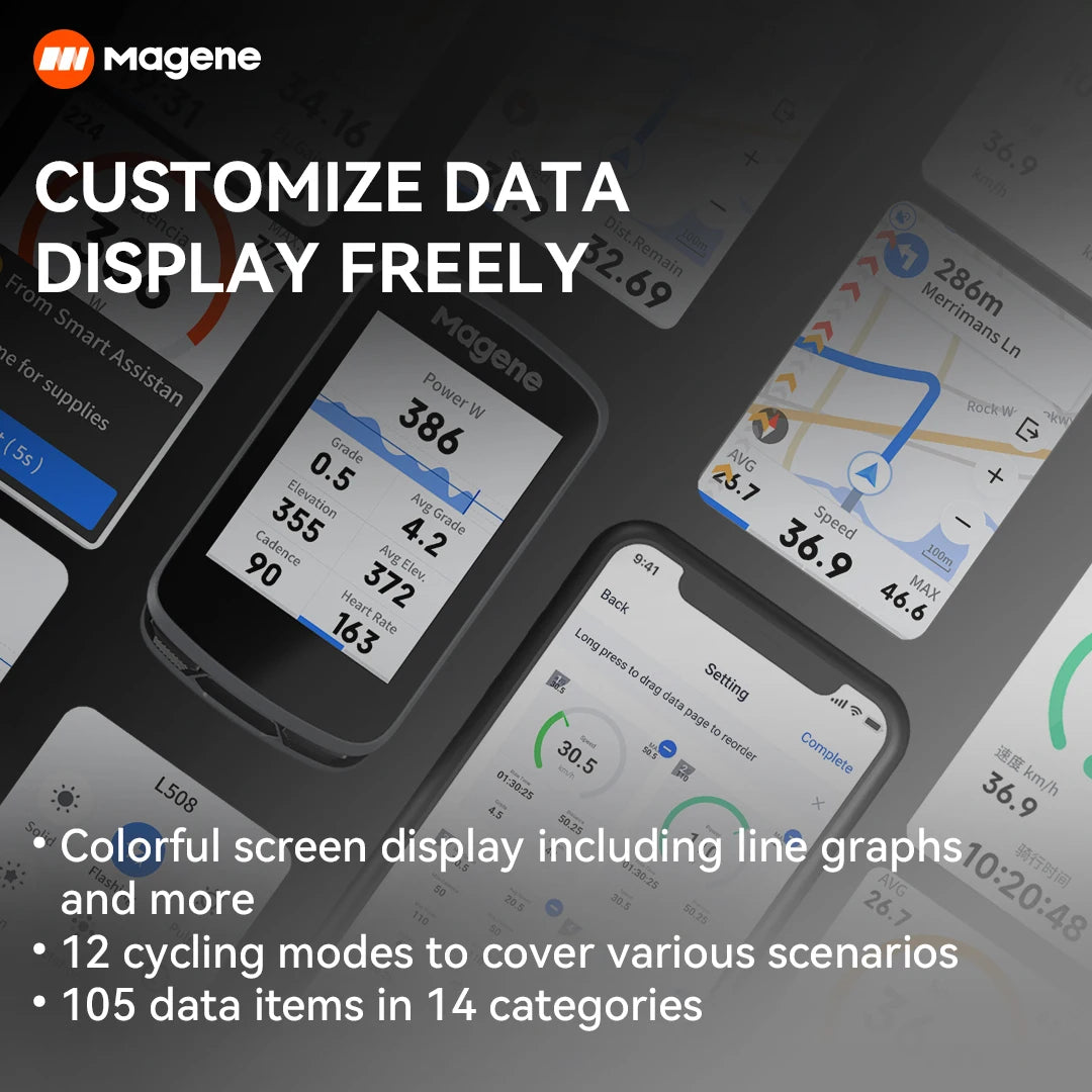Magene C506 GPS Bike Computer