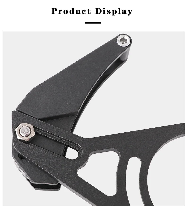 Lightweight MTB Chain Guide with Stable Anti-Drop Protection