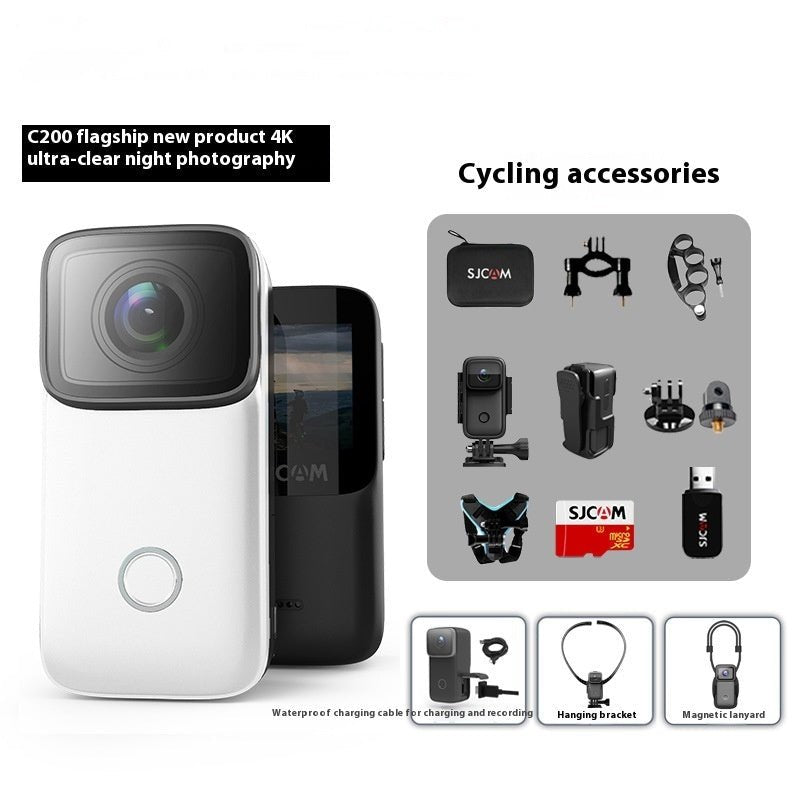 C200 4K Thumb Action Camera – Magnetic Bike POV Camera - CougarBikes