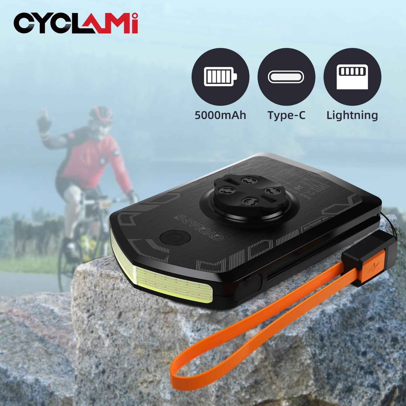 CYCLAMI Specialized Power Bank Bike Light 5000mAh Front Light - CougarBikes