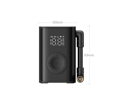 Electric Bike Pump – Portable Air Inflator with Gauge, Light & USB Charging - CougarBikes