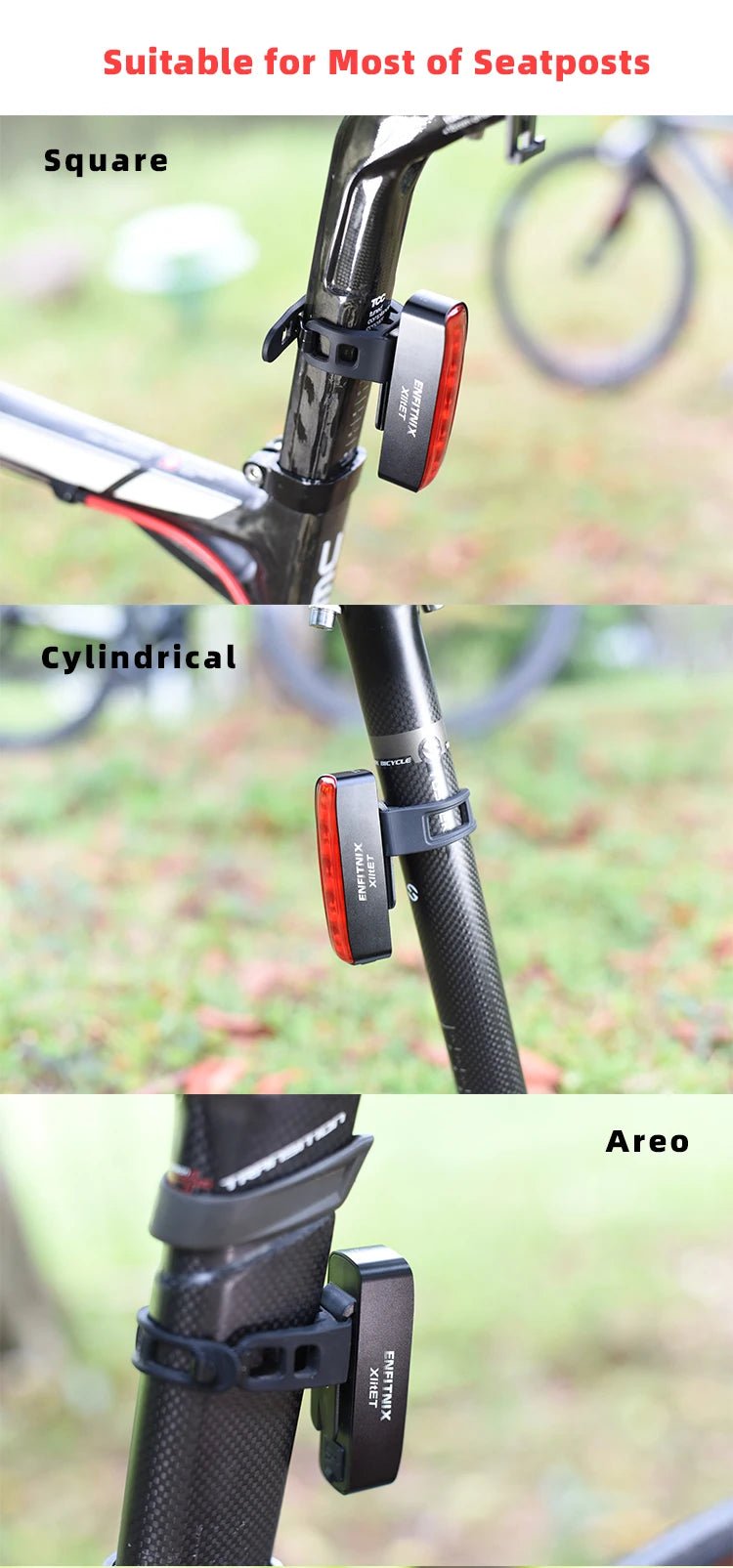 Enfitnix XlitET Smart Tail Light - CougarBikes