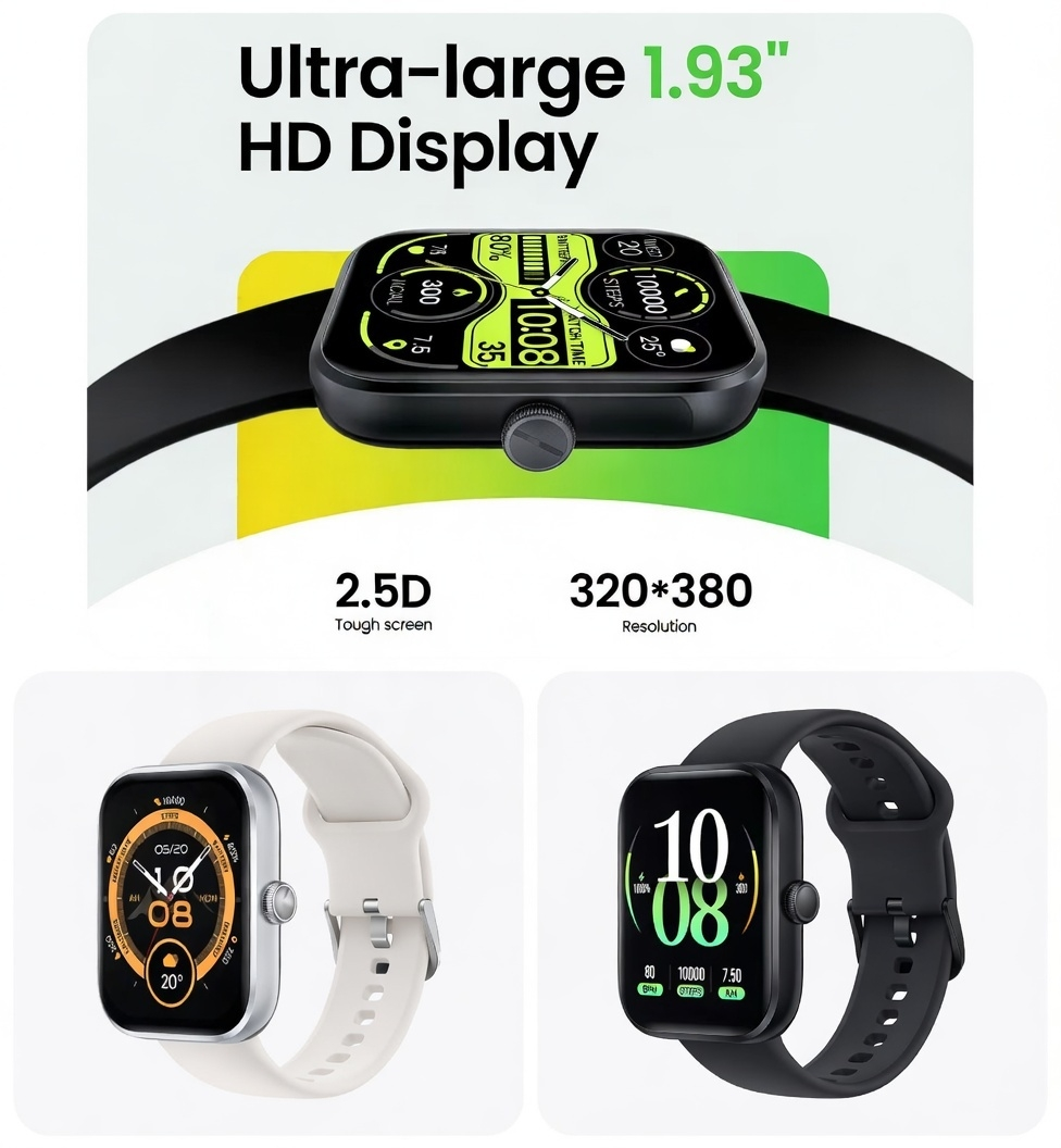 HAYLOU Watch 4 – Cycling Smartwatch with 1.93” Display