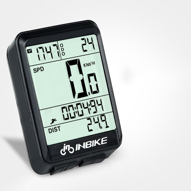 INBIKE Wireless Rainproof MTB Bike Computer LED Screen - CougarBikes