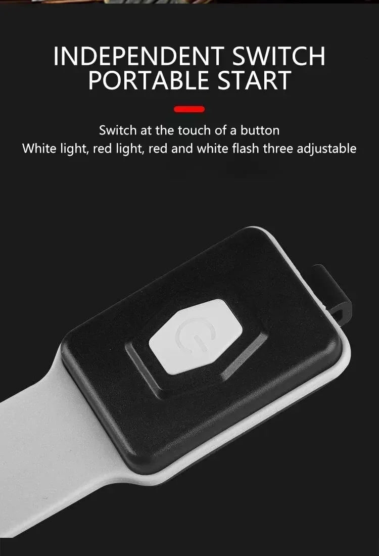 LED Armband Light 500LM USB - C Rechargeable - CougarBikes