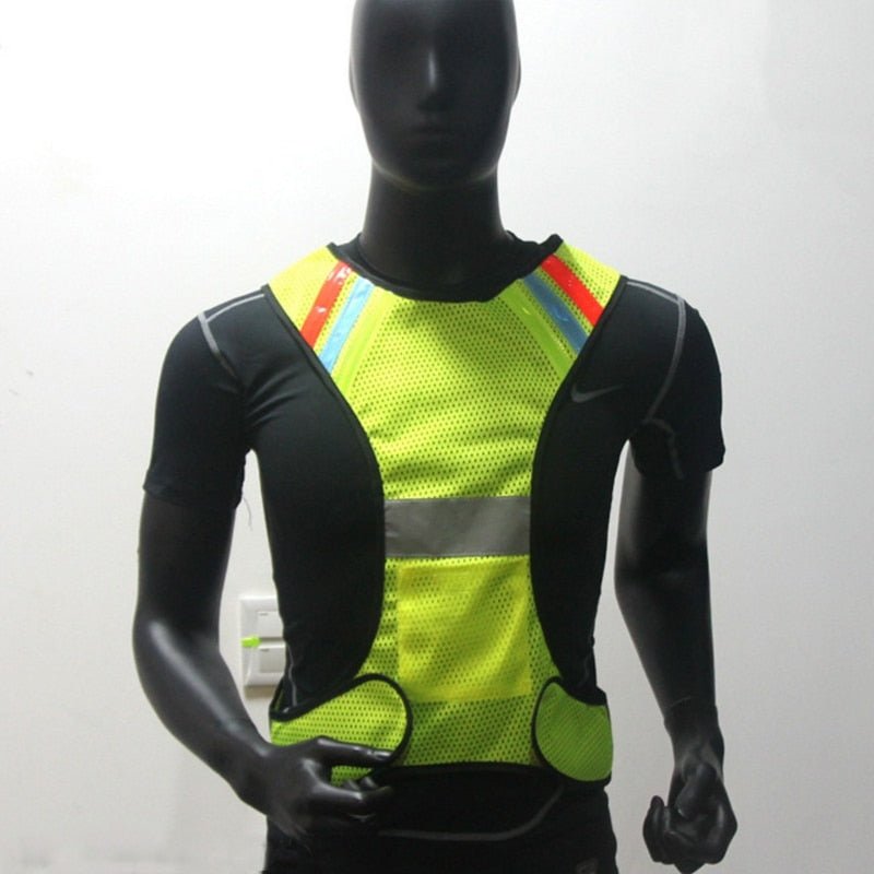 LED Reflective Safety Vest for Cyclists - CougarBikes
