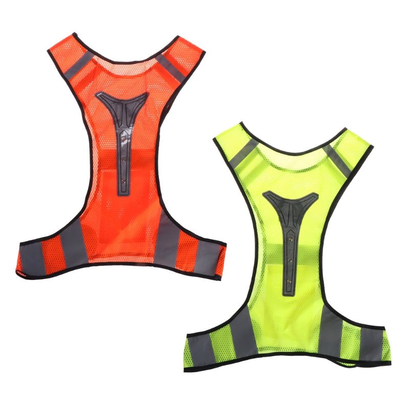 LED Reflective Safety Vest for Cyclists - CougarBikes