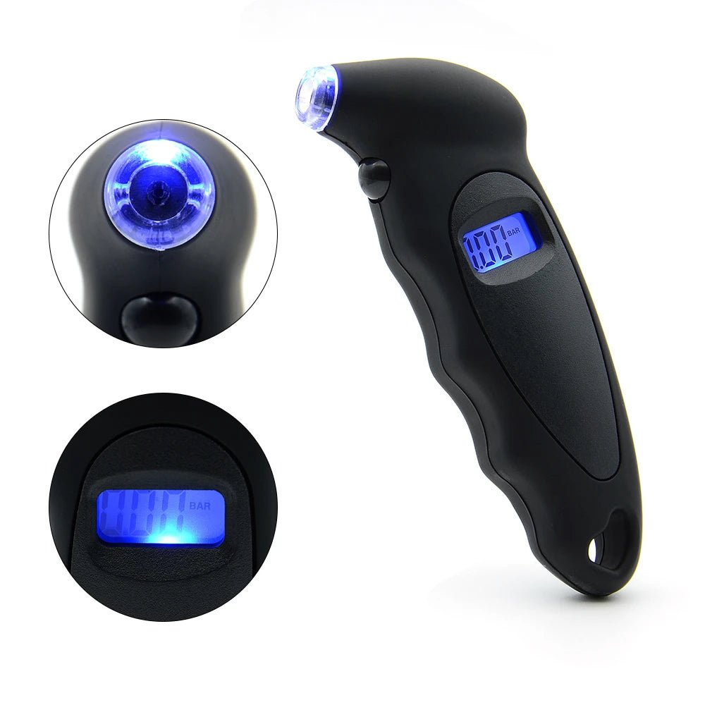 LEDOM Digital Tire Pressure Gauge 150 PSI - CougarBikes