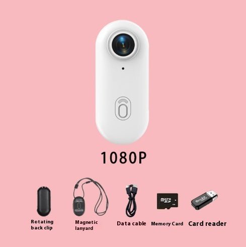 Mini 4K Cycling Action Camera – Magnetic Body Mount & Waterproof Case - CougarBikes