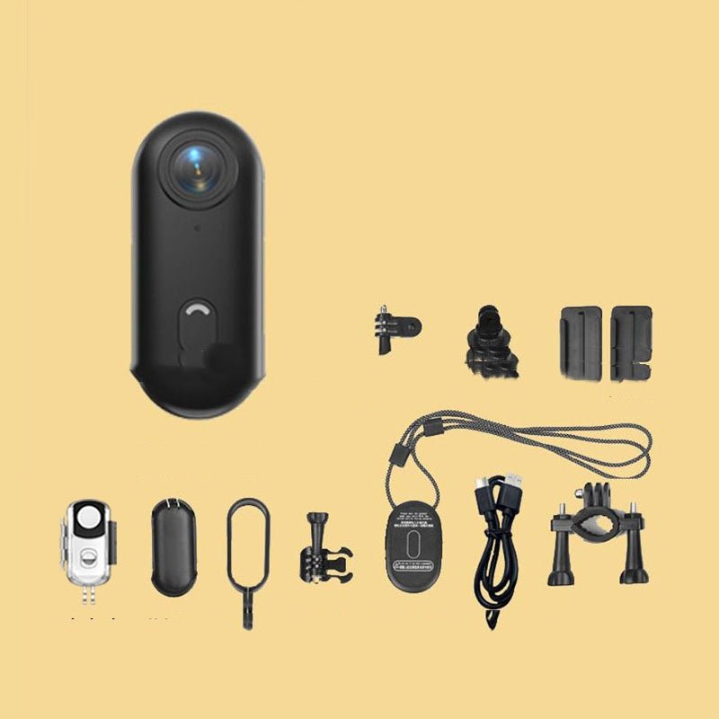 Mini 4K Cycling Action Camera – Magnetic Body Mount & Waterproof Case - CougarBikes