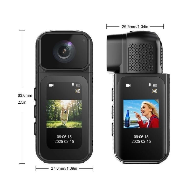 Ormos Mini 2.7K Action Camera – Magnetic Mount Ultra Compact POV Camera - CougarBikes