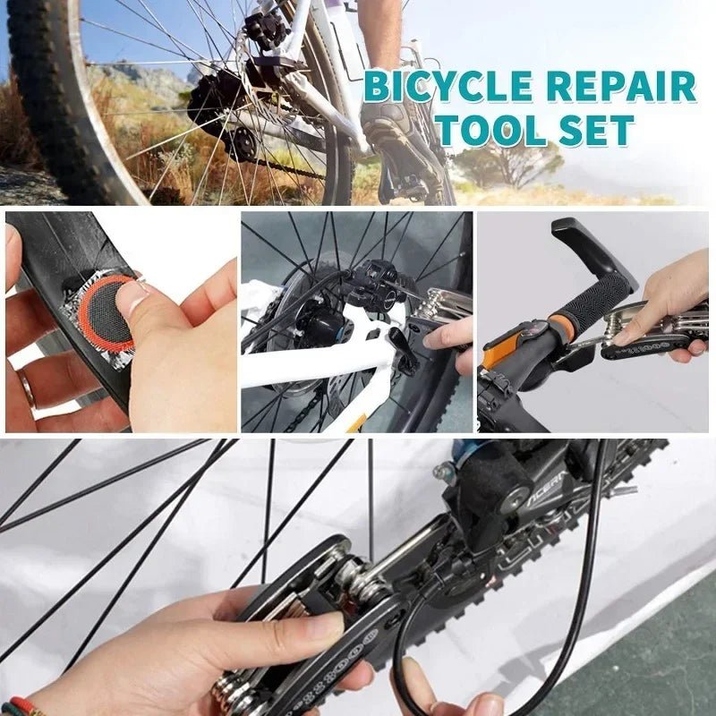 Portable Multi - Tool Repair Set for Road and Mountain Bikes - CougarBikes