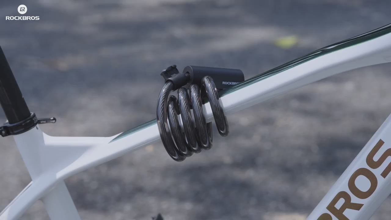 ROCKBROS Cable Lock Bike Anti Theft 115cm