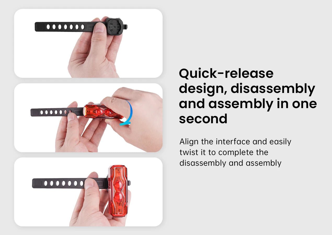 RAVEMEN TR150 Smart Tail Light - CougarBikes