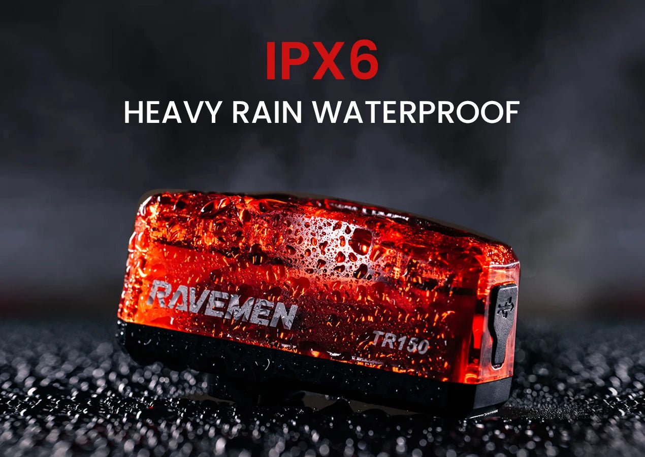 RAVEMEN TR150 Smart Tail Light - CougarBikes
