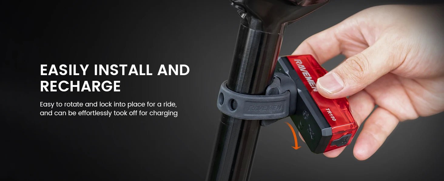 RAVEMEN TR150 Smart Tail Light - CougarBikes